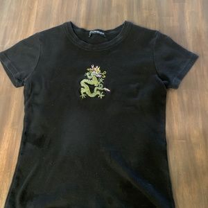 Brandy Melville dragon tee